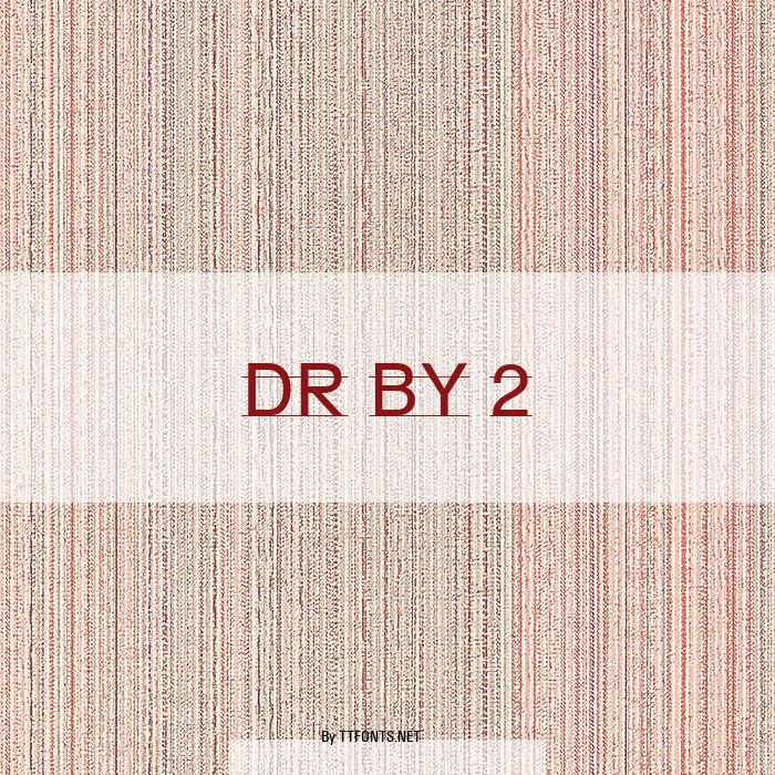 DR BY 2 example